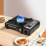 Easy Shopping Portable Camping Gas Cooker Stove Single Burner with Carry Case view 3