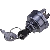 Ignition Key Ignition Switch For Exmark Lazer Z & Zero-Turn Mowers