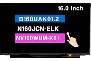 16.0" Screen Replacement for B160UAK01.2