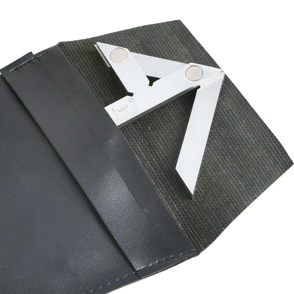 Centrostyle Ruler 45/90 Center Gauge Ruler Carbon Steel Center Finder, 100 * 70mm ...