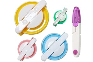 Pompom Makers, CHELIZIYA Pom Poms Maker Tool Set DIY Fluff Ball Weaver with Scissors for DIY Wool Yarn Knitting Craft Project (Purple)