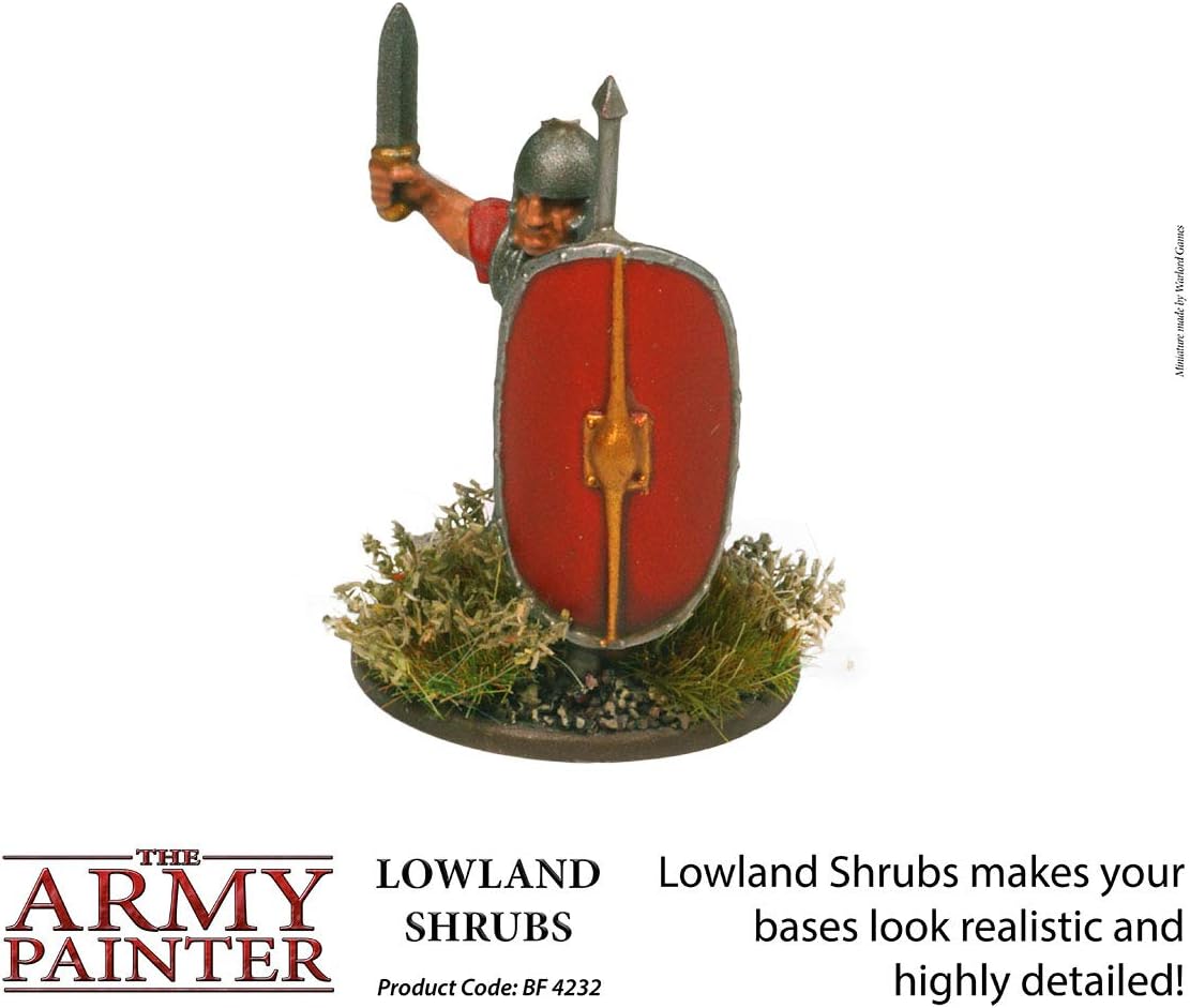The Army Painter Lowland Shrubs, 77 Self Adhesive Static Grass Tufts in 3 Sizes, for Model Bases Terrain Scenics - Image 5