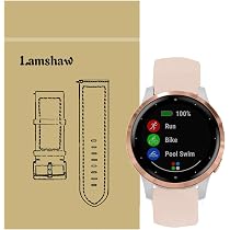 Amazon.com: Compatible con bandas Garmin Vivoactive 4S, correa de repuesto  de silicona deportiva Blueshaw compatible con Garmin vívoactive 4S 1.575 in  Smartwatch (rosa) : Deportes y Actividades al Aire Libre