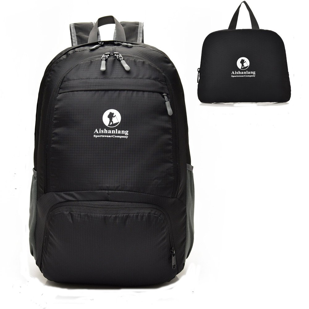 Zaino da trekking pieghevole da 30L, borsa da campeggio da campeggio esterna Impermeabile alpinismo leggero adatto a uomini e donne, ciclismo, escursionismo, corsa