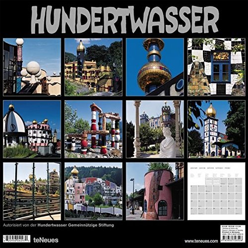2009 Hundertwasser Architecture Wall Calendar by 