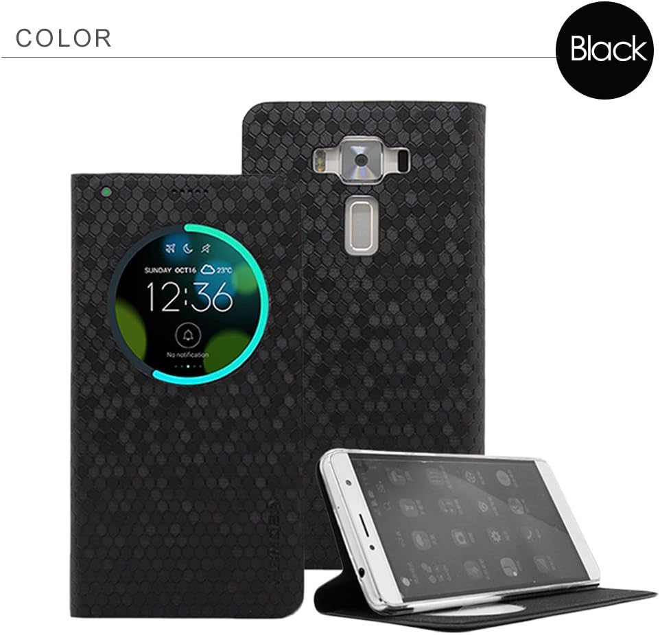 HOMOSA ZenFone 3 Deluxe ZS550KL View Cover (Black)