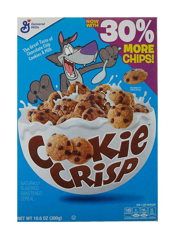 General Mills Cereals Cookie Crisp Cereal, Chocolate Chip Cookie