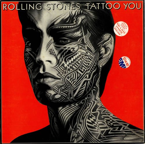 Original album cover of Tattoo You LP (Vinyl Album) UK Rolling Stones 1981 by The Rolling Stones
