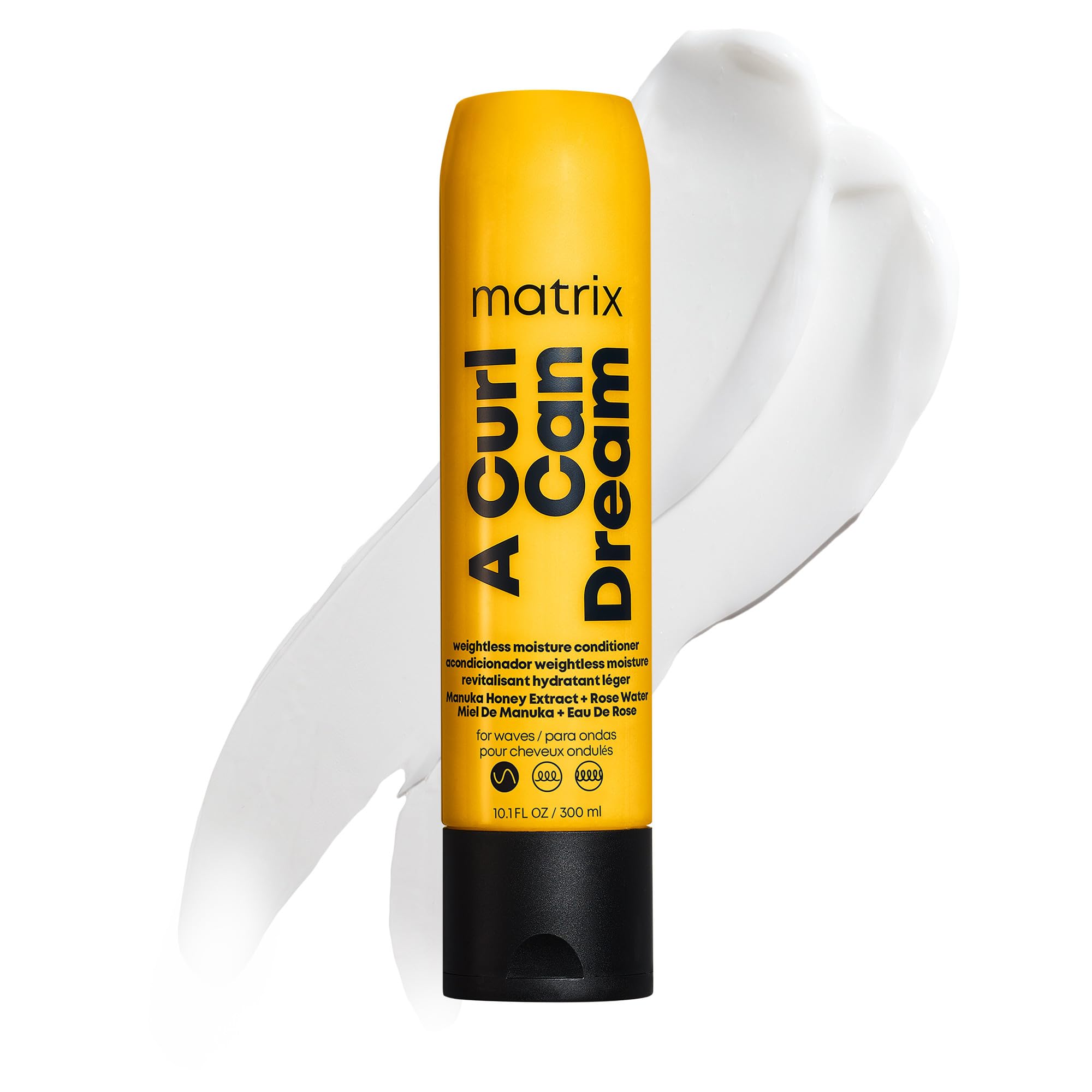 Photo 1 of MATRIX A Curl Can Dream Weightless Moisture Conditioner| For Wavy Hair | All Day Frizz Control | With Manuka Honey Extract and Rose Water | Silicone Free | Luxury Salon Conditioner