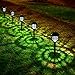 GIGALUMI Solar Pathway Lights Outdoor, Waterproof Outdoor Solar Lights for Garden, Landscape, Path, Yard, Patio, Driveway, Walkway- (8 Pack)