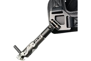 THREE ARCHERS Archery Bow Release Quick Shot Release Magnetic Auto-Trigger Single-jaw Release with Leather Buckle Wrist Strap Compound Bow Release Aid