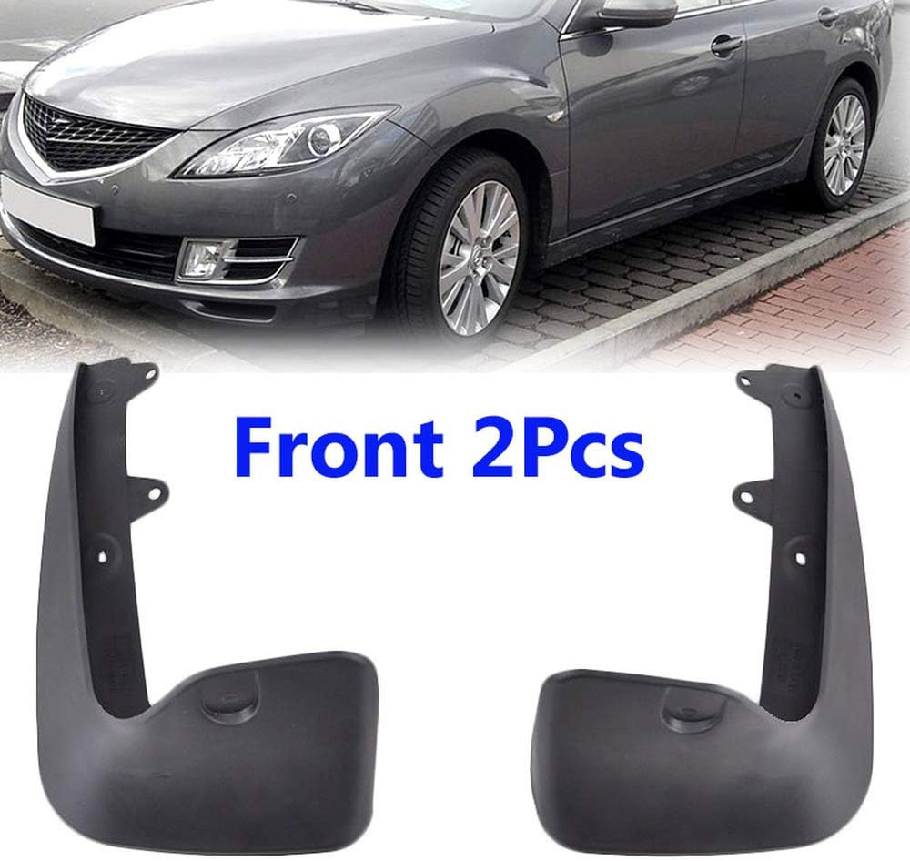 YXSMNB 2Pc Front L/R Car Mud Flaps Mudflaps Splash Guards ，For Mazda 6 2009 2013 GH Series 2010 2011 2012