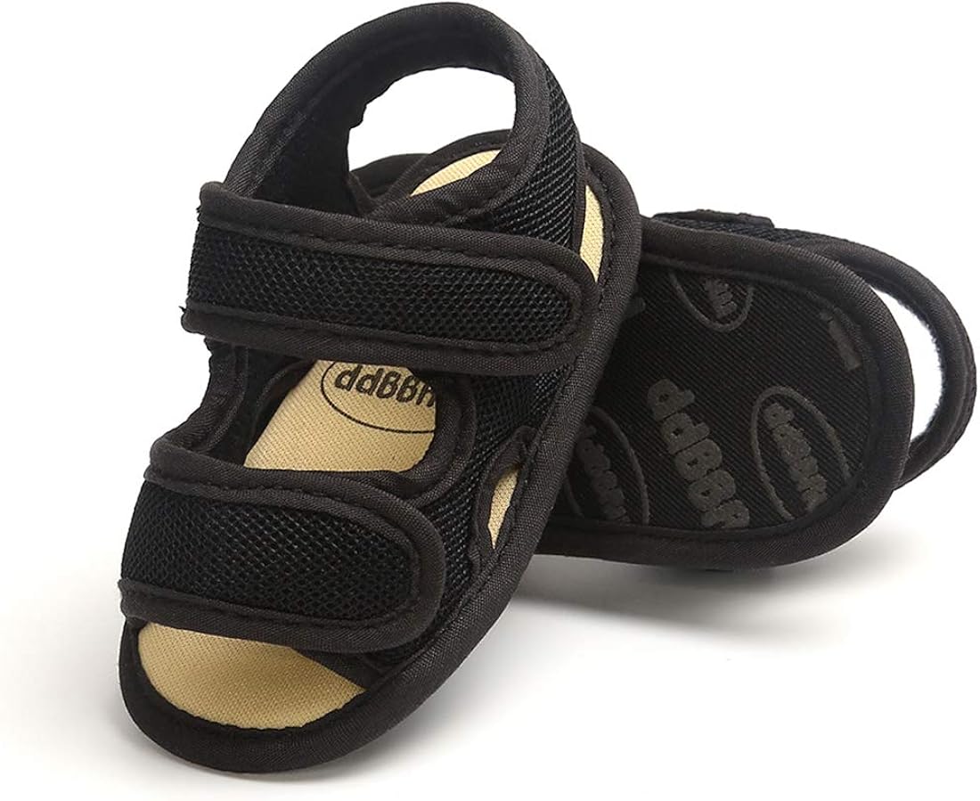  | Sawimlgy Baby Boys Girls 2 Straps Summer Dress Sandals Infant Shoes Soft Sole Breathable First Walker Newborn Shoes | Sandals