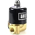 BACOENG Brass Electric Solenoid Valve 1/4" AC110V (NPT, Normally Closed)