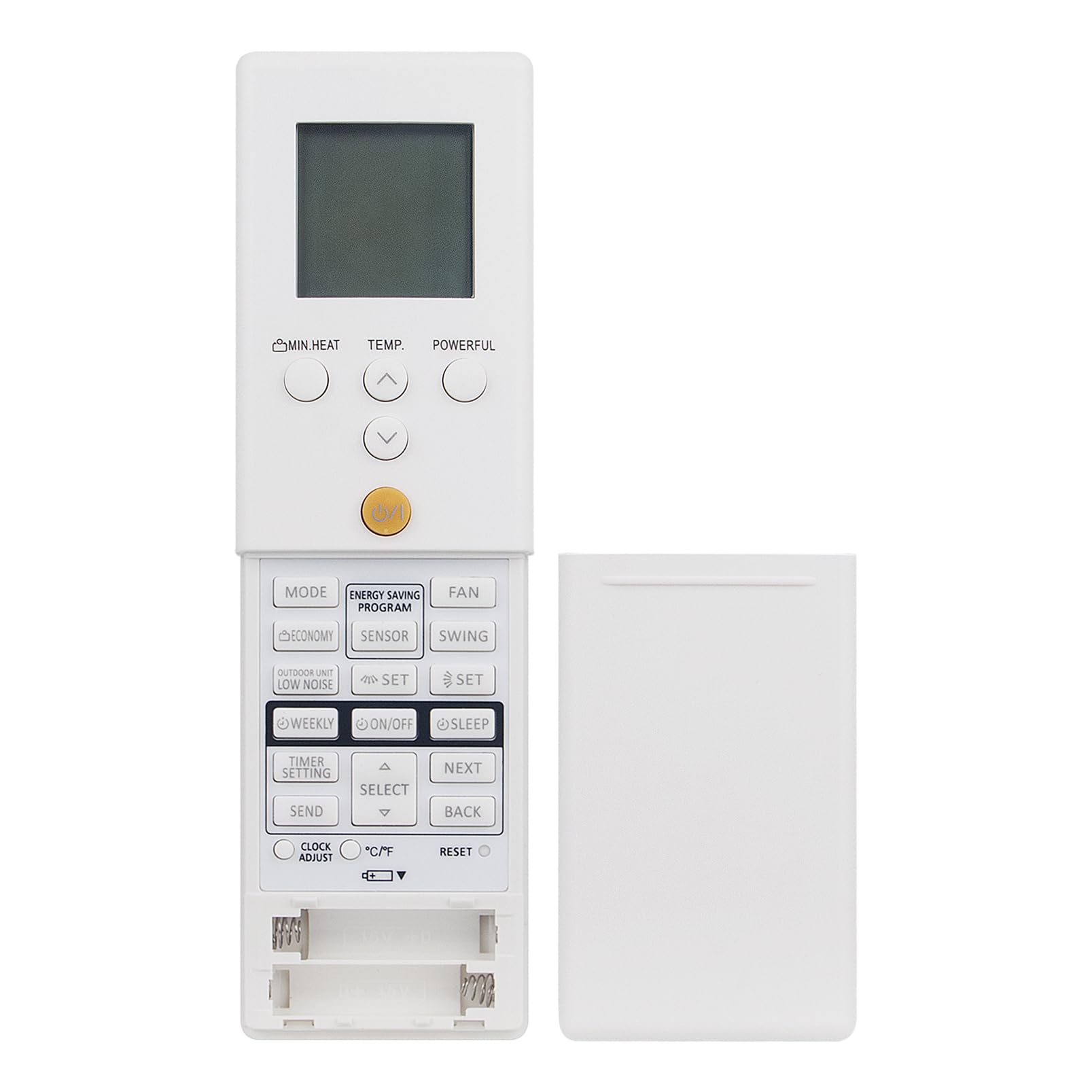 ALLIMITY Replace Remote Control fit for FUJTS Air Conditioner AC A/C AR-RED1U AR-REF3E AR-REM1U AR-REF1U AR-REM5E AR-REM6E AR-REG1U AR-REY1U AASU9RLS3
