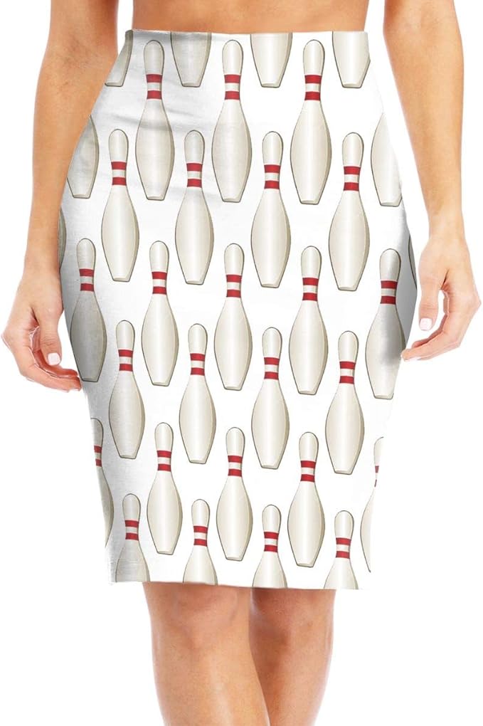 ladies grey bowling skirts