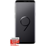 Samsung Galaxy S9+ Smartphone Bundle (6,2 Zoll Touch-Display, 64GB interner Speicher, Android) - Midnight Black + Samsung Evo Plus 128 GB Speicherkarte [Exklusiv Bei Amazon] - Deutsche Version