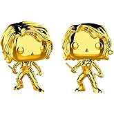 Funko Pop Marvel: Marvel Studios 10 - Black Widow (Gold Chrome) Collectible Figure, Multicolor