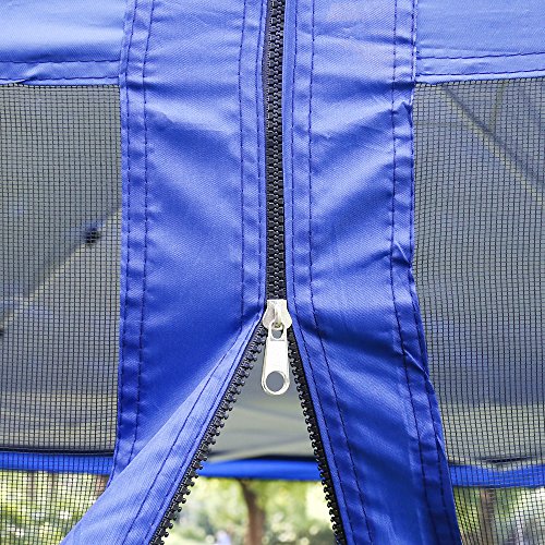 tent party a how assemble to with Canopy Screen Party Pop VIVOHOME Tent Outdoor Easy Up