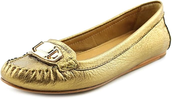 coach metallic loafers
