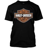 Harley-Davidson Men's Bar &amp; Shield Logo Crew-Neck Cotton T-Shirt