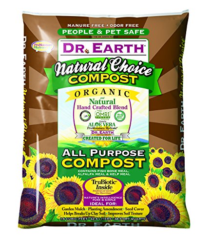 Dr. earth natural choice all purpose compost 1.5 cu. ft…