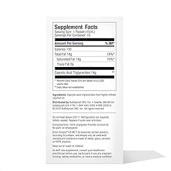 Bulletproof Brain Octane C8 MCT Oil Packets, Pack