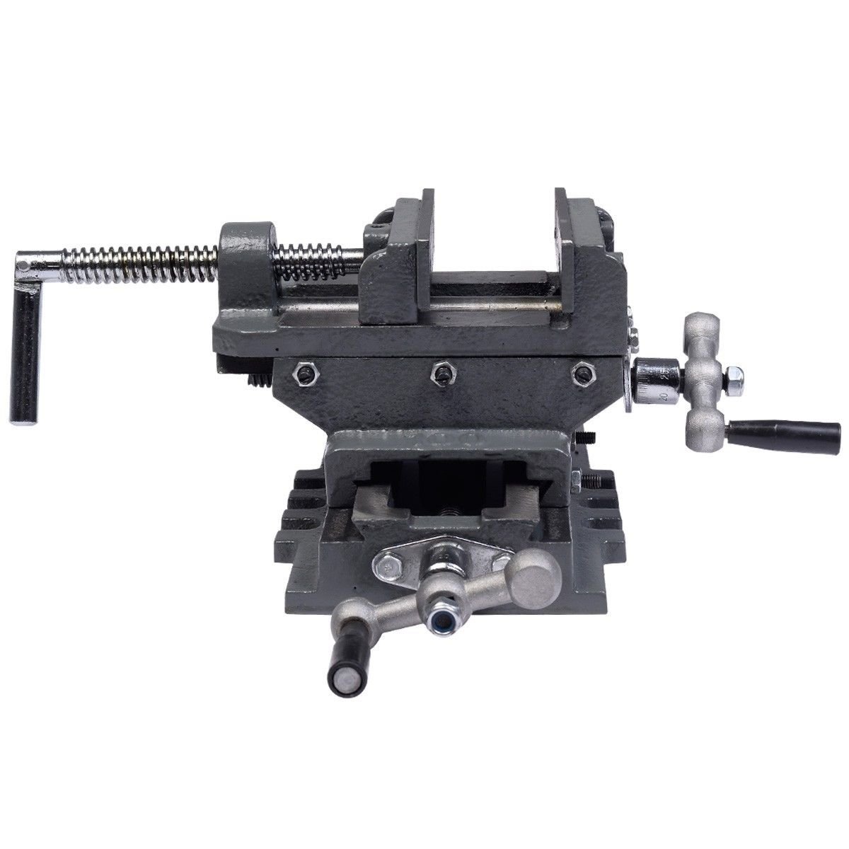 COLIBROXNew 4" Cross Drill Press Vise XY Clamp Machine Slide Metal