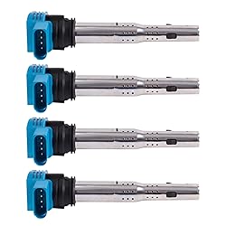 TRQ Ignition Coil Set Compatible with 05-18 Audi