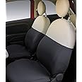 CORA Custom Front Seat Covers Fiat 500 07> Grey/Cream