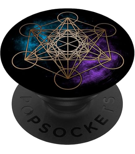 Luna Viola Fiore Rosa Foglie Design Floreale Rose Botaniche PopSockets