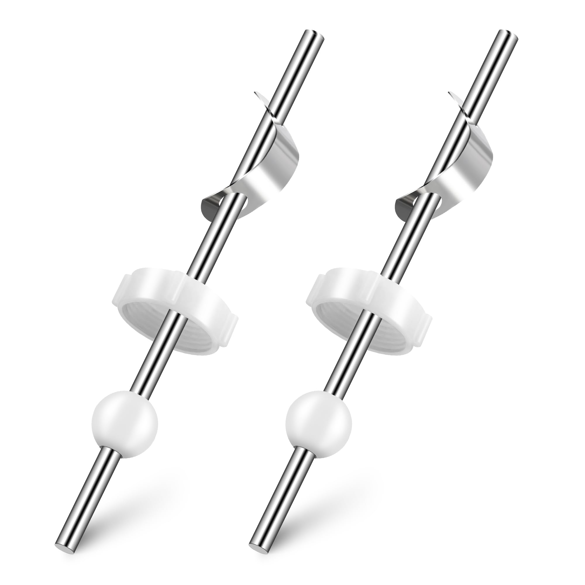 Photo 1 of Dreyoo 2 Pack 6-1/4 inch Bathroom Lavatory Faucet Pop Up Ball Rod, Pivot Rod Replacement for 86783 and PP941-652, Compatible with Price Pfister Bathroom Sink Pop up Stopper, Ball 0.6 Inch, Chrome