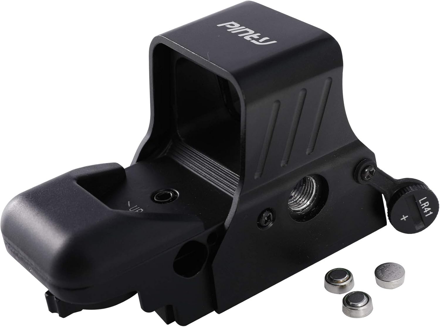 Pinty 1x22x33 Reflex Sight Red Dot Sight with 4 Reticles, QD Quick Release Mount: Sports & Outdoors