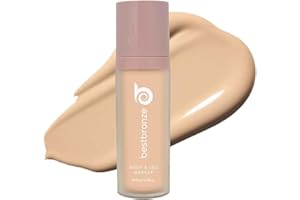 B BESTBRONZE Best Bronze Bombshell Body & Leg Makeup - Waterproof Leg Makeup & Body Foundation - Body Makeup for Scars, Varicose Veins Cover Up & Leg Concealer (NC10 Very Fair Beige)