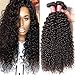 Klaiyi Hair 10A Malaysian Curly Hair 3 Bundles 8 10 12inch Real Virgin Human Hair Weave Extensions Multiple Choice Natural Color 95-100g/pc