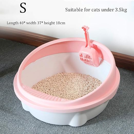 La Caja De Arena, Arena Hace Que El Gato Feliz,Pinks: Amazon.es: Productos para mascotas