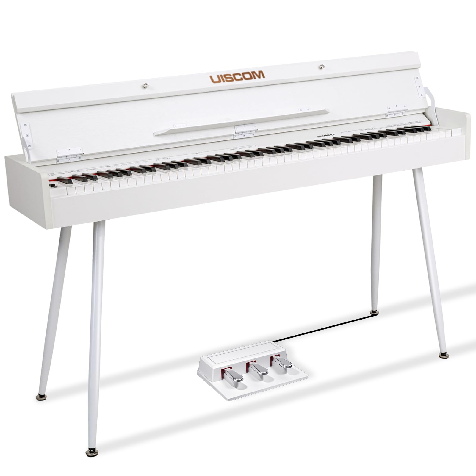 UISCOM 88 Key Weighted Home Digital Piano- Wooden