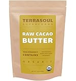Terrasoul Superfoods Raw Organic Cacao Butter, 1.5 Pounds