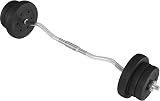 Yaheetech Barbell Weight Set 25KG Heavy Strength Training Barbell Kit view 2