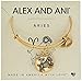 Alex and Ani Aries Rafaelian Gold Bangle Bracelet