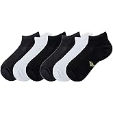 +MD 6 Pairs Ankle Socks for Women and Men, Bamboo Viscose Smell Control Cushioned Sole Casual Low Cut Socks