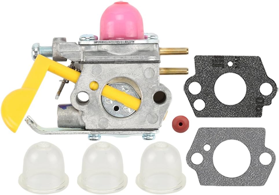 Milttor 545081808 Carburetor Check Valve Fit Zama C1U-W18 Poulan P1500 Trimmer P2500 P3500 P4500 P4500F Craftsman Weedeater Featherlite 530071752 530071822