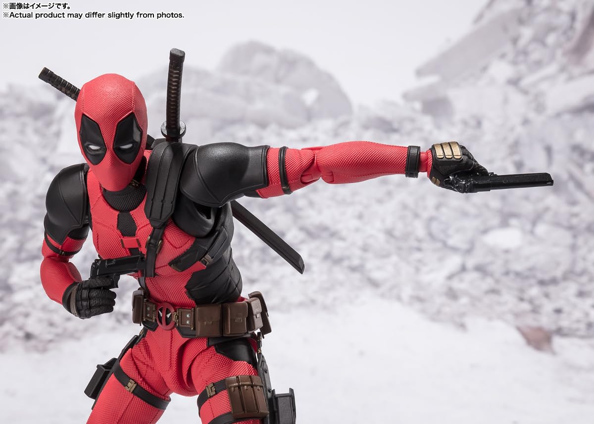 TAMASHII NATIONS - Deadpool & Wolverine - Deadpool, Bandai Spirits S.H.Figuarts Action Figure