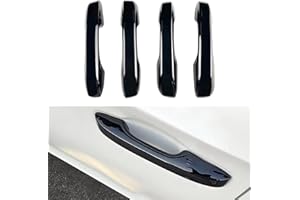 BENXUTO Door Handle Covers Trim Compatible with 11th Gen Civic Accessories, for Honda Civic 2022 2023 2024 2025, Accord/CR-V/HR-V 2023 2024 2025 with Smart Auto Lock - Glossy Black Car Decoration