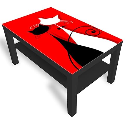 Dekoglas Tavolo Decorativo In Vetro Ikea Laccato Tavolino Da Salotto Tavolino Da Salotto Con Piano In Vetro Gatti Tutte Le Misure