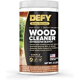 DEFY Wood Deck Cleaner Powdered Concentrate - Cleans Decks, Fences, Siding - 2 lb