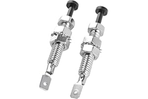 XINLIYA Adjustable Car Door Pin Switch, 2PCS Heavy Duty Waterproof & Rustproof Vehicle Engine Trunk Bonnet Light Hood Screw, 