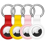 【4 Pack】 Linsaner Compatible with AirTag Case