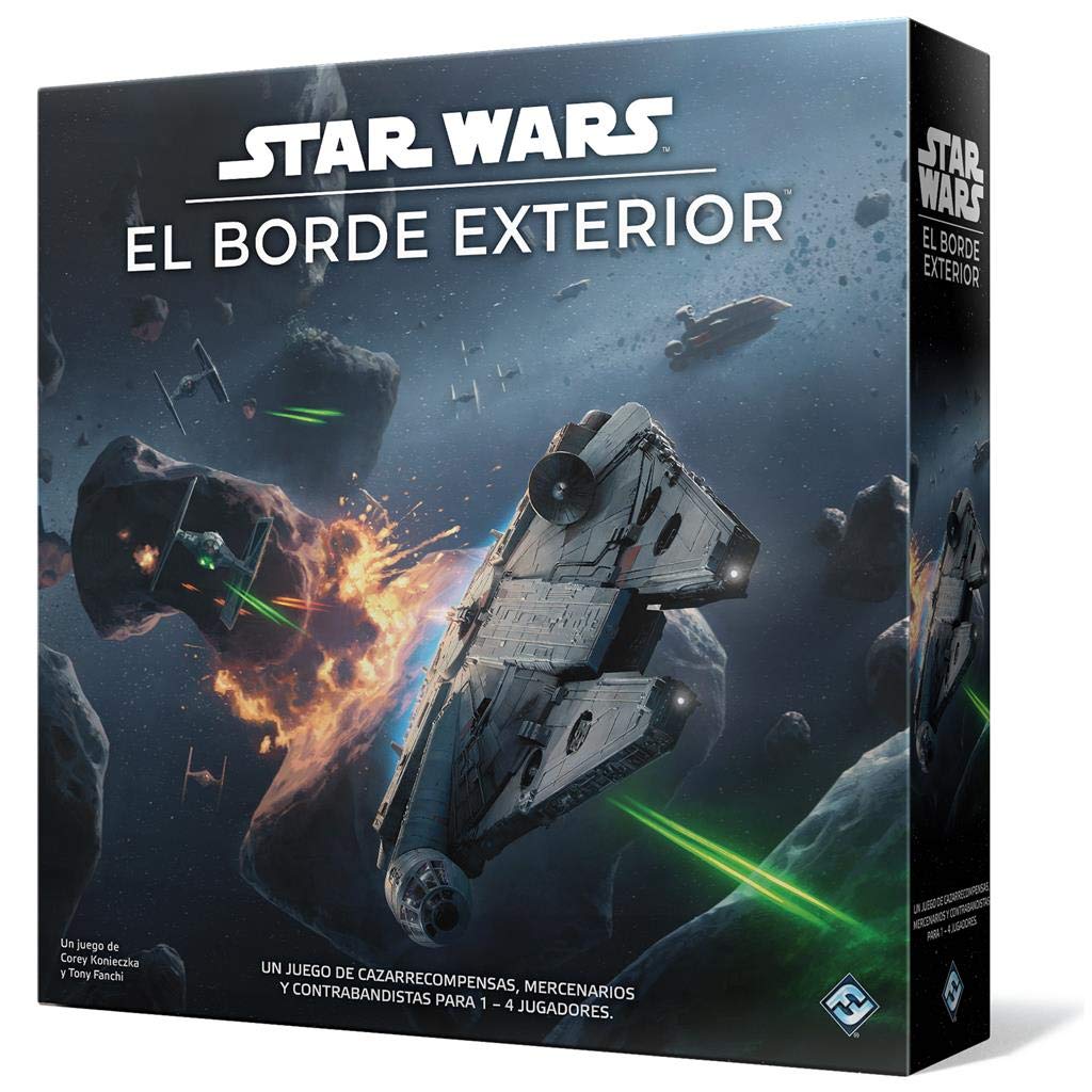 Fantasy Flight Games- Star Wars: The Outer Edge – Table Game – Spanish (SW06ES)