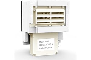 TEIORD 2025 Upgrade 242303001 Refrigerator Damper Assembly - Air Damper Control Compatible with Frigidaire & Crosley White Models Replaces 3016452, AP5788340, PS8746718, EAP8746718 - Fits DFH, FFE, FFH, FFS